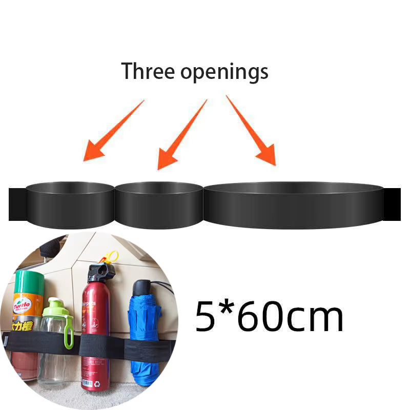 Car Double Mesh Trunk Storage Storage Mesh Car Item Fixed Mesh Car Finishing Storage Elastic Strap