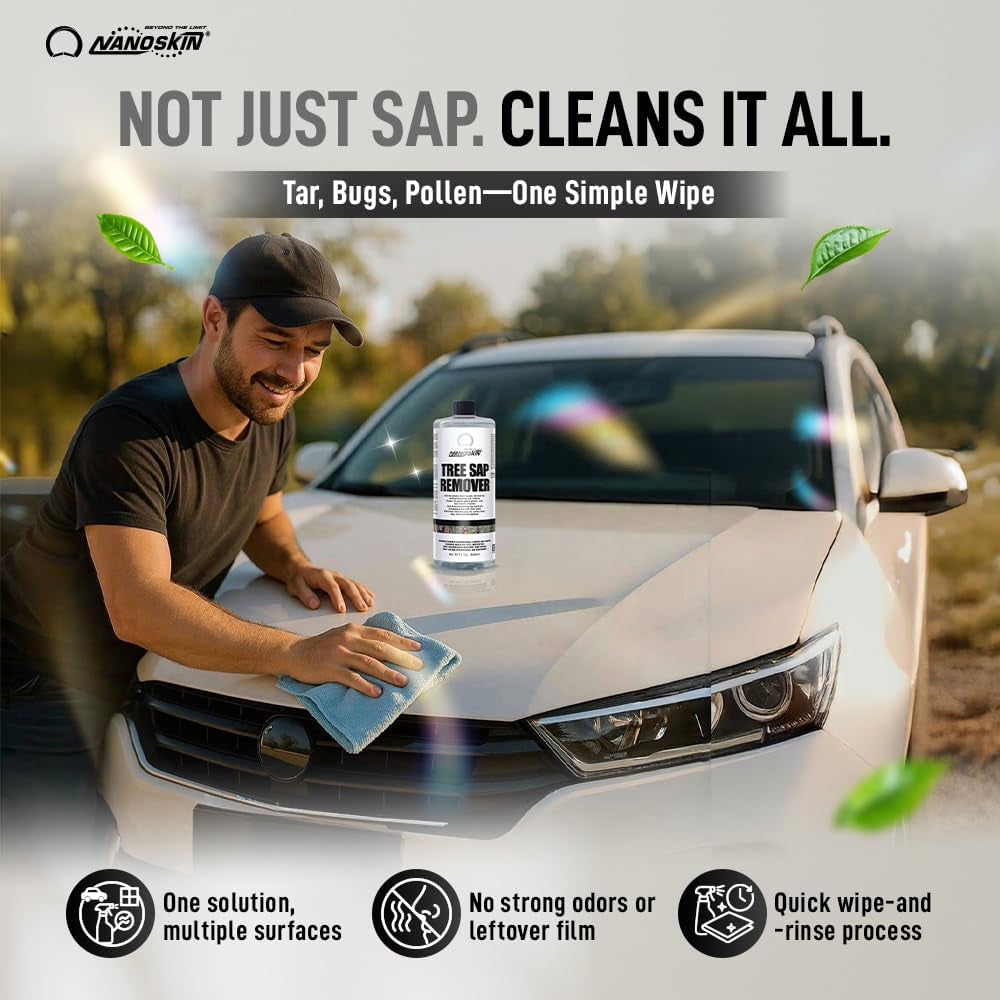 Tree Sap Remover for Paint, Glass & Trim Cleaning, 32 Oz