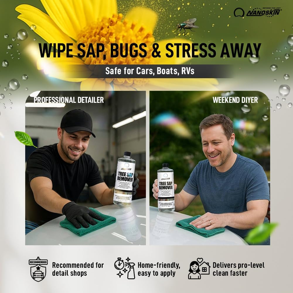 Tree Sap Remover for Paint, Glass & Trim Cleaning, 32 Oz