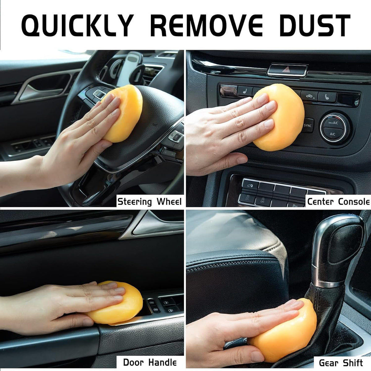 2Pack Cleaning Gel Car Putty Car Accessories Auto Detailing Kits