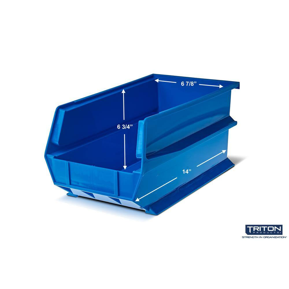 20.25 In. H X 16.5 In. W X 14.75 In. D Blue Plastic 6-Cube Organizer