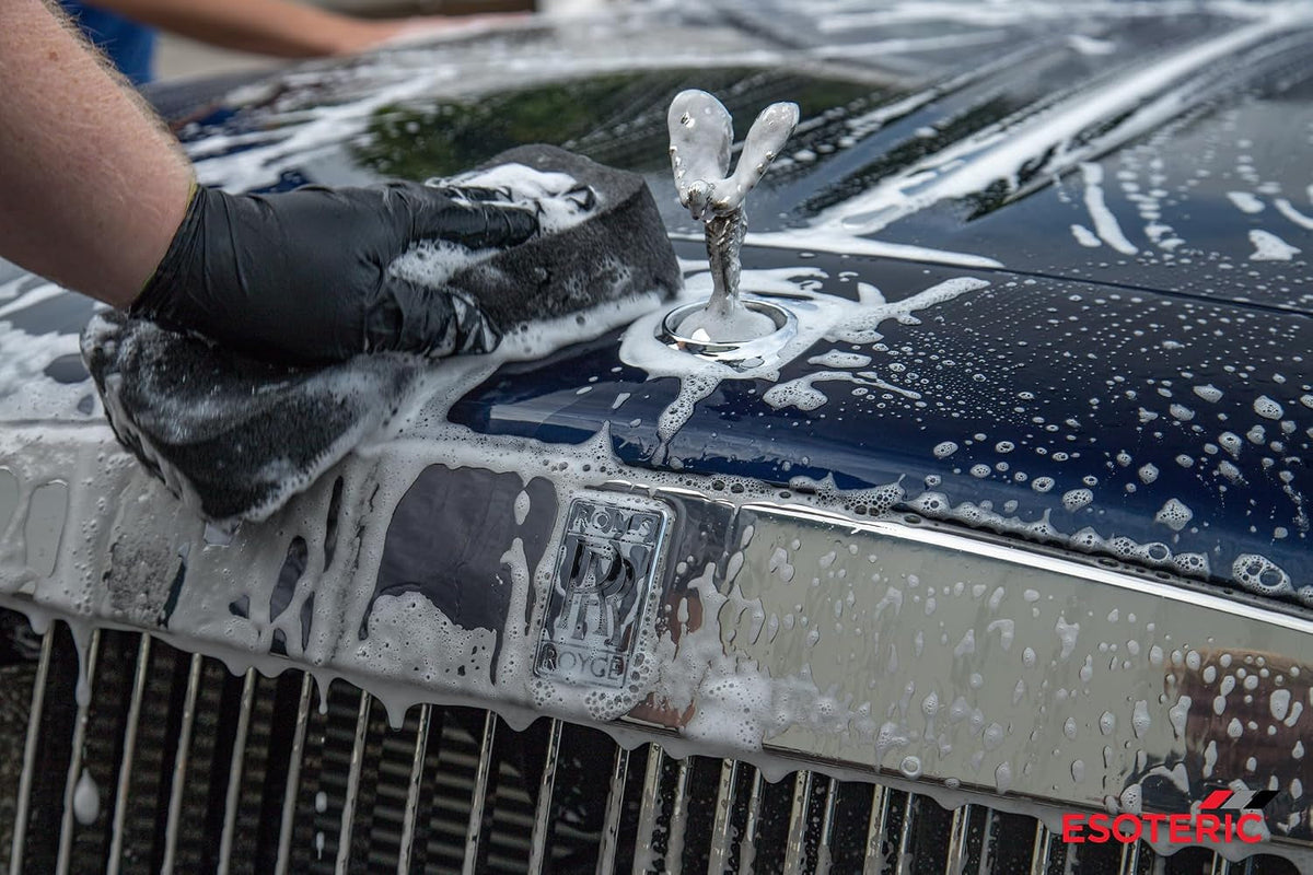 Elite Car Wash Sponge, Ultra Soft Japanese Foam, Scratch Free Soft Foam Car Detailing, Softer than Microfiber Car Wash Mitt, Prevents Swirls in Clear Coat Paint, Use with Any Soap