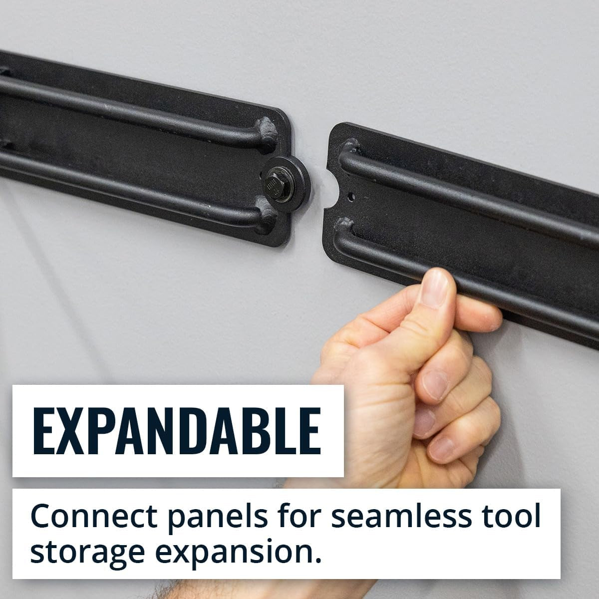 Modular Garage Tool Organizer, 48 In, Holds 450 Lb