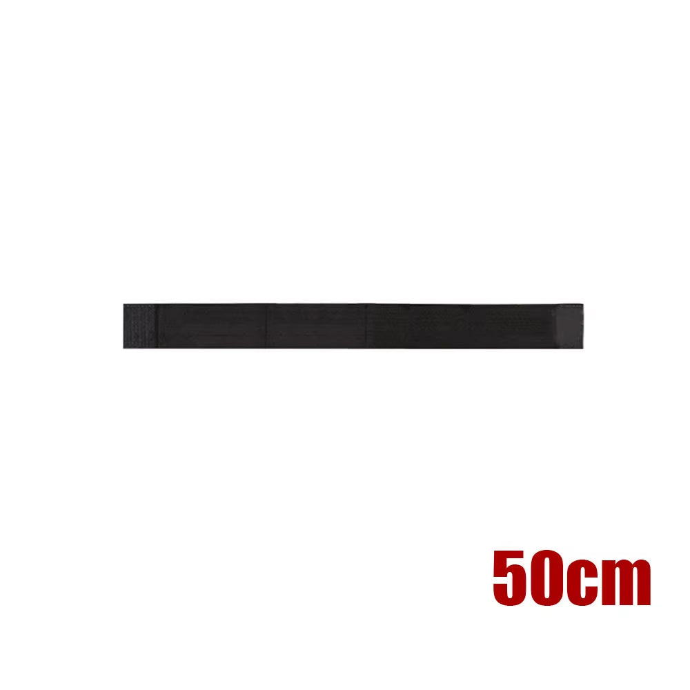 Car Trunk Storage Fixed Belt Nylon Storage Fixing Belt Loop Strap Black Trunk Organizer Strap Car Accessories