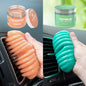 Car Cleaning Gel Car Detailing Putty Car Cleaning Putty Gel Auto Detailing Tools Car Interior Cleaner Car Cleaning Kits Cleaning Slime Keyboard Cleaner Orange Yellow