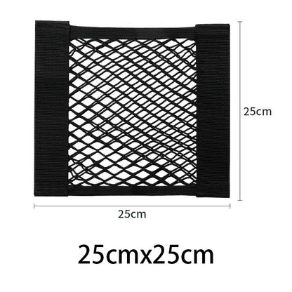 Car Double Mesh Trunk Storage Storage Mesh Car Item Fixed Mesh Car Finishing Storage Elastic Strap