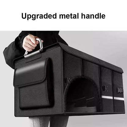Large Capacity Car Trunk Organizer 36L/72L/110L Foldable Car Storage Box Waterproof Storage Bag for Fishing Camping