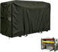 Heavy Duty Kayak Rack Cover 12.7Ft – Waterproof Dustproof UV Protective. for Freestanding Kayak Stand, for 2-4 Tier Racks, for Canoes, Sups, Paddleboards & Surfboards（153" LX 35" W X 55" H)