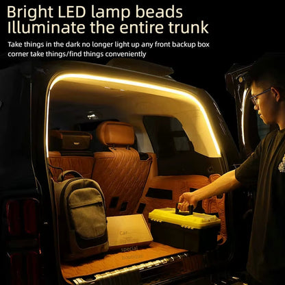 For Great Wall Tank 500 Trunk Lighting Car Atmosphere Lights Trunk Atmosphere Lights Decorative Lights LED Light Accessories