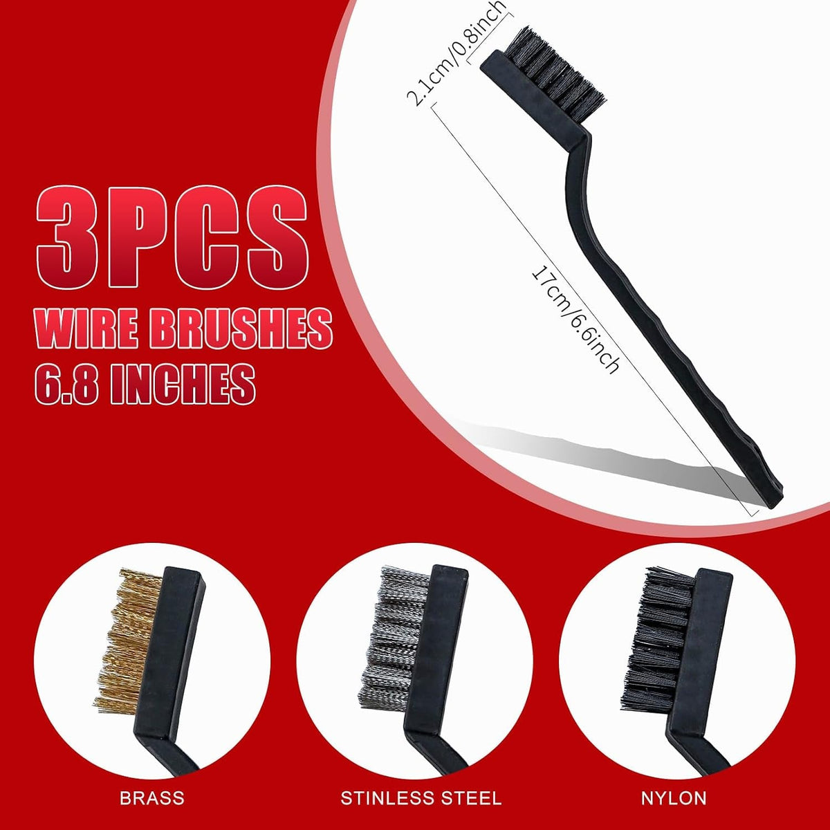 15Pcs Car Detailing Brush Set, Car Wheel Tire Brush Set, Car Detailing Kit Includes Soft Bristles Brush, Tire Brush, Detail Brushes, Car Cleaning Tools Brushes for Interior, Exterior, Wheels