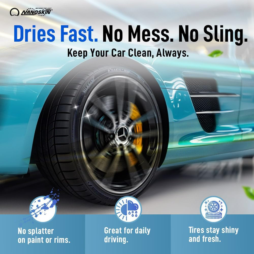 WET LOOK Dressing for Tire & Trim Shine, 5 Gallon