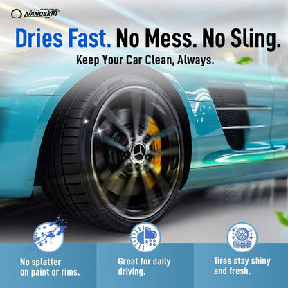 WET LOOK Dressing for Tire & Trim Shine, 5 Gallon