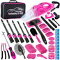 38PCS Car Detailing Kit Interior Cleaner with High Power Handheld Vacuum, Car Wash Kit with Detailing Brush Set,Car Interior Detailing Kit,,Pink Car Accessories for Motorcycle,Cars,Gift for Women