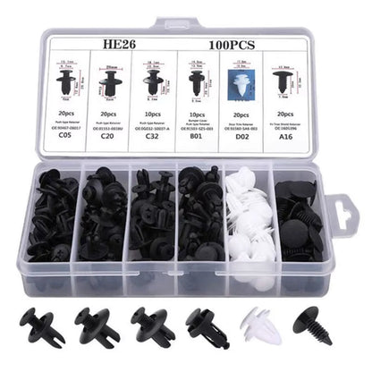 Auto Screws General Purpose Barb Rivet Buckle Car Clip Trunk Lining Plastic Fixing Buckle