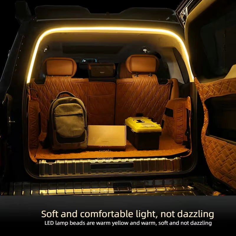 For Great Wall Tank 500 Trunk Lighting Car Atmosphere Lights Trunk Atmosphere Lights Decorative Lights LED Light Accessories
