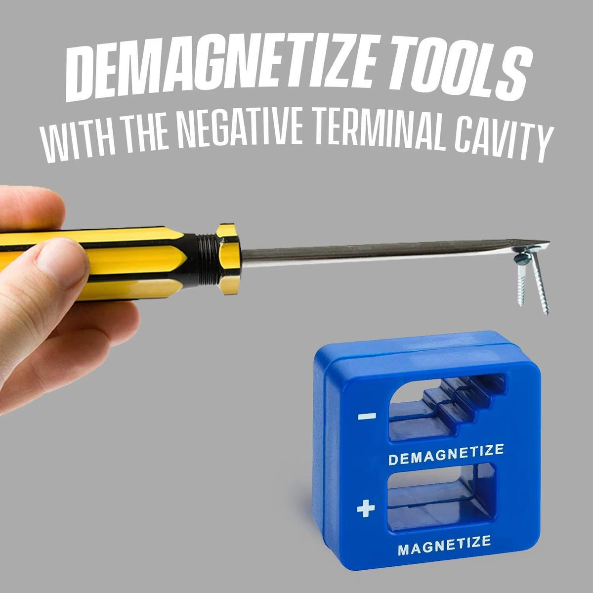 Screwdriver Magnetizer Demagnetizer High Quality 1 Pcs Multifunctional Fast Magnetizing Tool Powerful Screwdriver Pick up Tool