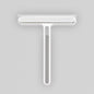 1Pc Silicone Water Wiper Plate Glass Cleaner Scraper Car Windshield Cleaning Squeegee for Car Windshield Window Bathroom Kitchen
