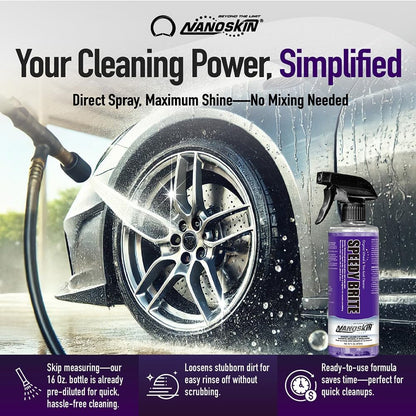 SPEEDY BRITE Wheel & Tire Acid Cleaner, 16 Oz