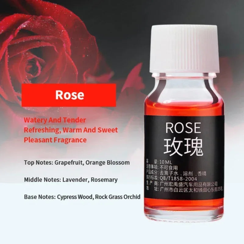 Plant Aromatherapy Oil for Diffuser Humidifier Household/Vehicles Air Freshener Fragrance/Essential Oil Car Interier Accessories