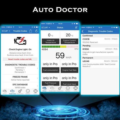 ELM327 V1.5 BT 5.0 Code Reader OBD2 Scanner ELM 327 V1 5 OBDII Auto Car Diagnostic Tools ODB2 Wireless Scan Tool