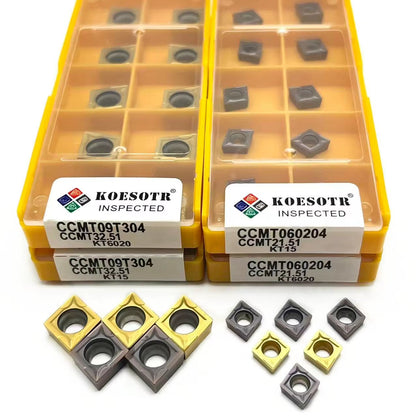 CCMT09T304 KT15 KT6020 KT735 CNC Internal Turning Tool Carbide Turning Tool Milling Tool CCMT060204 Lathe Tool CCMT