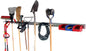 8-Foot Metal Pegboard Strip Garage Rail Organizer Pack