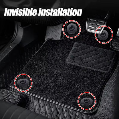 Universal Car Trunk Floor Mat Clip Holder Grip Carpet Fixing Clamp Buckle Hook Fastener Retainer Resistant Parts Car Accessories