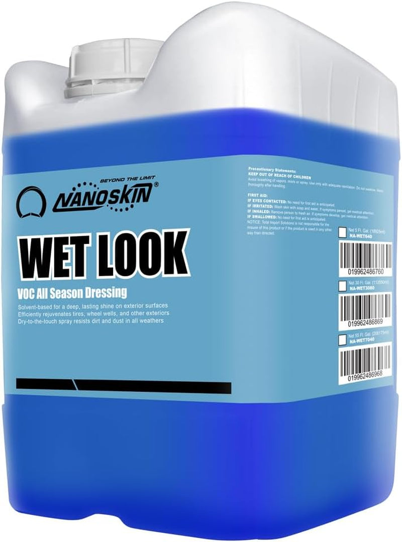 WET LOOK Dressing for Tire & Trim Shine, 5 Gallon