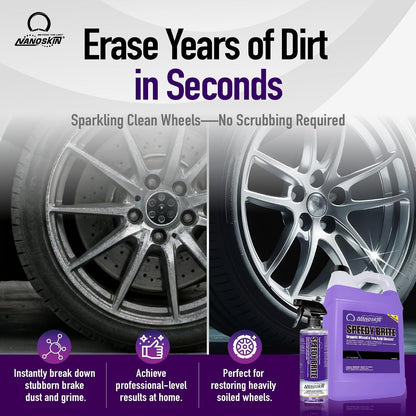 SPEEDY BRITE Wheel & Tire Acid Cleaner, 16 Oz
